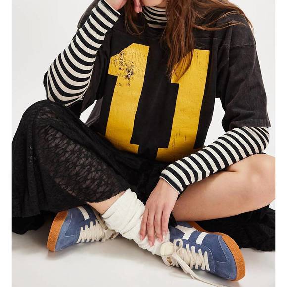 NEW DAYDREAMER 11 oversized jersey tee in washed black - Picture 6 of 7